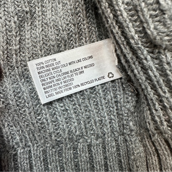 Women’s XS Universal Thread Gray Knit Open Front Cardigan Sweater - Picture 6 of 6